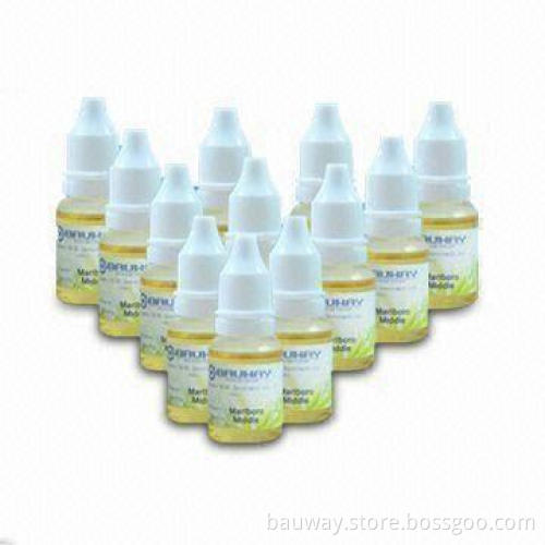 High-quality Certificate Essential Oil E-cigarette Juice, Available in Various Flavors